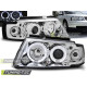 TUNING-TEC žarometi (Angel Eyes) za VW PASSAT B5 3B 11.96-08.00 (H1), krom, V1