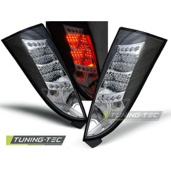 TUNING-TEC LED zadnje luči za FORD FOCUS MK1 10.98-10.04 (HATCHBACK), črna
