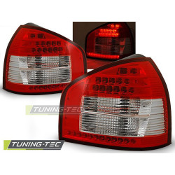TUNING-TEC LED zadnje luči za AUDI A3 08.96-08.00, rdeče-bela, V2