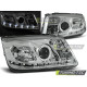 TUNING-TEC žarometi (DRL) za VW BORA 09.98-05.05 (H1), krom, V1