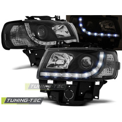 TUNING-TEC žarometi (DRL) za VW T4 08.96-03.03 BUS (H1), črna