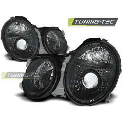 TUNING-TEC žarometi za MERCEDES W208 CLK 03.97-04.02 (H7), črna