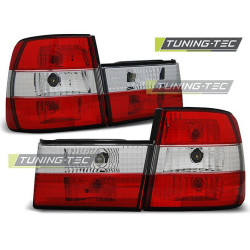 TUNING-TEC zadnje luči za BMW E34 02.88-12.95 SEDAN, rdeče-bela