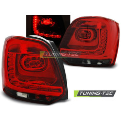 LED ZADNJE LUČI RED SMOKE za VW POLO 09-14