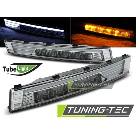 Osvetlenie SPREDNJI SMERNIKI KROM LED za VW PASSAT B6 04.05-09.10 | race-shop.si