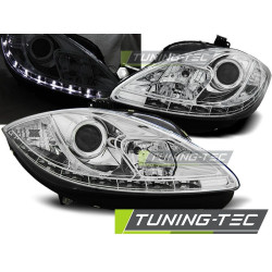 TUNING-TEC žarometi (DRL) za SEAT LEON ALTEA 09-12 (H1), krom