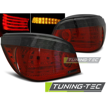 Osvetlenie LED ZADNJE LUČI RED SMOKE za BMW E60 07.03-07 | race-shop.si