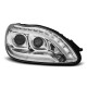 Osvetlenie TUNING-TEC žarometi (Tube Light) za MERCEDES W220 S-KLASA 09.98-05.05 (H7), krom | race-shop.si