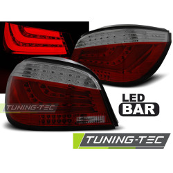 LED BAR ZADNJE LUČI RDEČE ZATEMNJENO za BMW E60 07.03-02.07