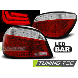 LED BAR ZADNJE LUČI RDEČE BELA za BMW E60 07.03-02.07