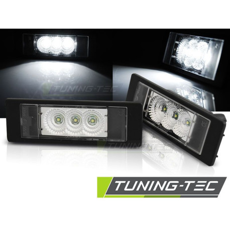 Osvetlenie TUNING-TEC LED osvetlitev registrske tablice za BMW E63/E64/E81/E87/Z4/MINI, prozorna | race-shop.si