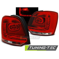 LED ZADNJE LUČI RDEČE BELA za VW POLO 09-14