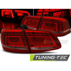 TUNING-TEC LED zadnje luči za VW PASSAT B7 SEDAN 10.10-10.14 (LIMOUSINE), rdeče-bela