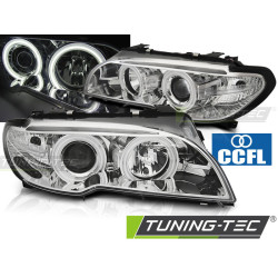 ŽAROMETI ANGEL EYES CCFL KROM za BMW E46 04.03-06 COUPE CABRIO
