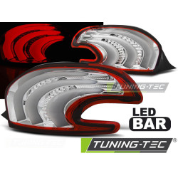 TUNING-TEC LED zadnje luči (LED Bar) za PEUGEOT 208 4.12-06.15, rdeče-bela