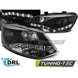 ŽAROMETI TRUE DRL ČRNA za VW POLO 6R 09-03.14