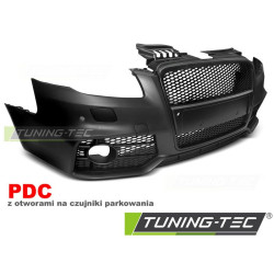 TUNING-TEC sprednji odbijač (Sport) za AUDI A4 04-08 (za parkirne senzorje), črna