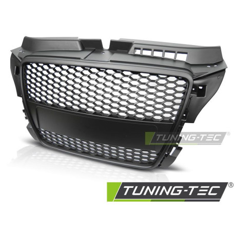 Body kit a vizuálne doplnky TUNING-TEC maska hladilnika (Sport) za AUDI A3 (8P) 04.08-07.12, črna | race-shop.si