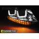 Osvetlenie TUNING-TEC LED žarometi (U-LED, SEQ) za VW POLO 6R 09-03.14 (H7), krom | race-shop.si