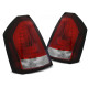 Osvetlenie TUNING-TEC LED zadnje luči (LED Bar) za CHRYSLER 300C 05-08 (LIMOUSINE, brez homologacije), rdeče-bela | race-shop.si