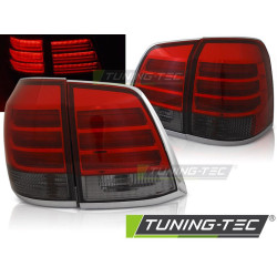 TUNING-TEC LED zadnje luči za TOYOTA LAND CRUISER FJ200 07-15 (brez homologacije), rdeče-dimna