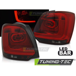 ZADNJE LED BAR LUČI RDEČA SMOKE za VW POLO 09-14