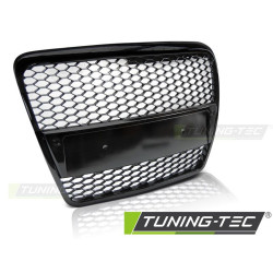 TUNING-TEC maska hladilnika (Sport) za AUDI A6 (C6) 04.04-08, sijajno črna