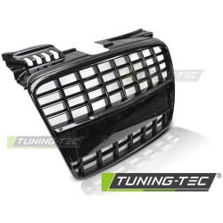 TUNING-TEC maska hladilnika (Sport) za AUDI A4 B7 04-08, sijajno črna