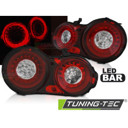 TUNING-TEC LED zadnje luči za NISSAN GT-R 08-11.13, rdeče-bela