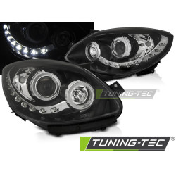 TUNING-TEC žarometi (DRL) za RENAULT TWINGO 07-11 (H1), črna