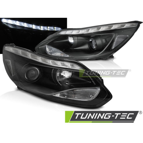 Osvetlenie TUNING-TEC žarometi za FORD FOCUS MK3 11- 10.14 (H1), črna | race-shop.si