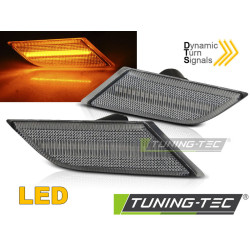 STRANSKI SMERNIKI BELA LED SEQ za VW T6 20-