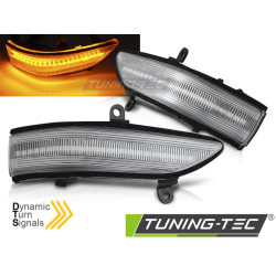 SMERNIKI OGLEDALA BELA LED SEQ za FORESTER / OUTBACK / LEGACY