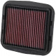 Nadomestni zračni filtri moto Nadomestni zračni filter K&N DU-1112 | race-shop.si