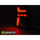 Osvetlenie TUNING-TEC LED zadnje luči (LED Bar, SEQ) za VW T6 15-19 (za tovarniško žarnično luč), dimna, V2 | race-shop.si