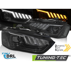 ŽAROMETI LED ČRNA SEQ za AUDI A4 B8 12-15