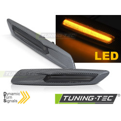 SIDE DIRECTION CARBON SMOKE SEQ LED fits BMW F10/F11 10-13