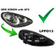 Osvetlenie TUNING-TEC LED žarometi (DRL) za PORSCHE CAYENNE 10-15, črna | race-shop.si