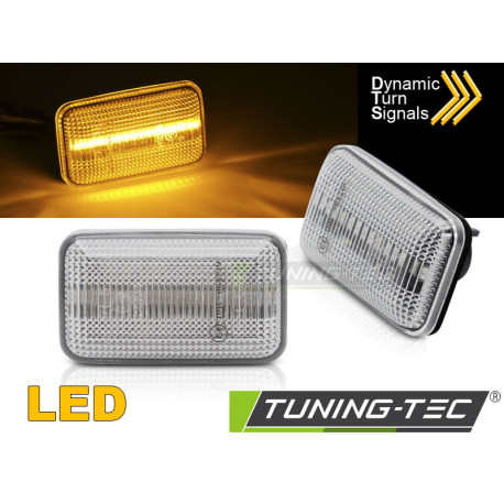 Osvetlenie TUNING-TEC stranski smerniki (SEQ) za 100 200 A6 80, bela | race-shop.si
