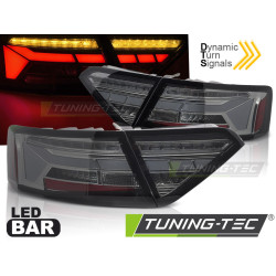 TUNING-TEC LED zadnje luči (LED Bar, SEQ) za AUDI A5 11-16 (COUPE,CABRIO, SPORTBACK), dimna