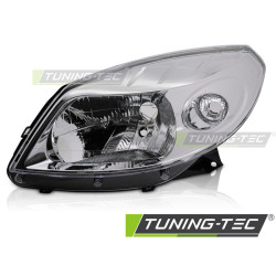 HEADLIGHT CHROME LEFT SIDE TYC fits DACIA SANDERO 08-12