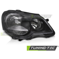 TUNING-TEC žaromet za VW POLO 9N3 05-09 (H7/H1, TYC), črna, desno