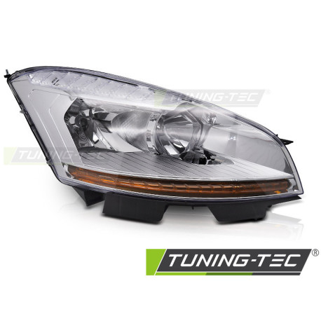 Osvetlenie HEADLIGHT CHROME RIGHT SIDE TYC fits CITROEN C4 PICASSO 06-10 | race-shop.si