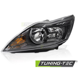 HEADLIGHT BLACK LEFT SIDE TYC fits FORD FOCUS MK2 08-10