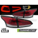 TUNING-TEC LED zadnje luči (SEQ) za FORD FOCUS MK 3 SW 11-18, rdeče-bela