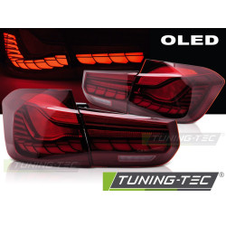 TUNING-TEC LED zadnje luči (OLED) za BMW F30 11-18, rdeča