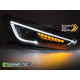 Osvetlenie TUNING-TEC žarometi (DRL) za FORD FOCUS MK3 14-18 (H7, brez homologacije), črna | race-shop.si