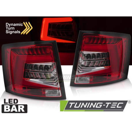 Osvetlenie LED BAR TAIL LIGHTS RED WHITE fits SKODA OCTAVIA III 12-20 SW OEM BULB | race-shop.si