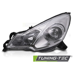 HEADLIGHT CHROME LEFT SIDE TYC fits CITROEN C3 09-12