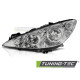 Osvetlenie TUNING-TEC žaromet za PEUGEOT 308 07-10 (H7/H1, TYC), krom, levo | race-shop.si